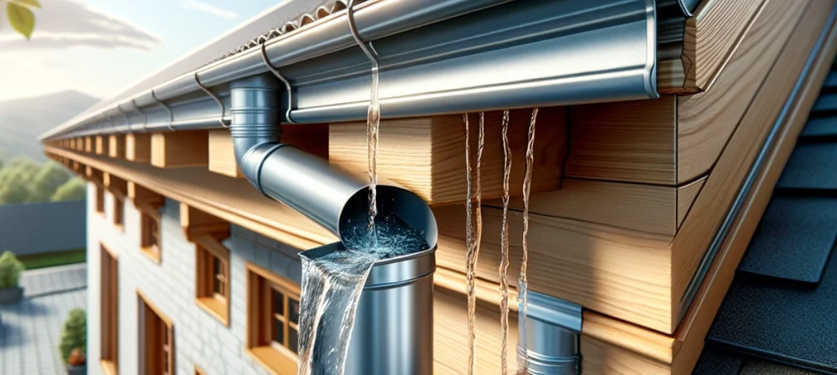 Gutters and Downspouts Channeling Water Safely