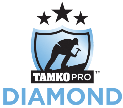 Tamro Pro Diamond logo with shield and stars