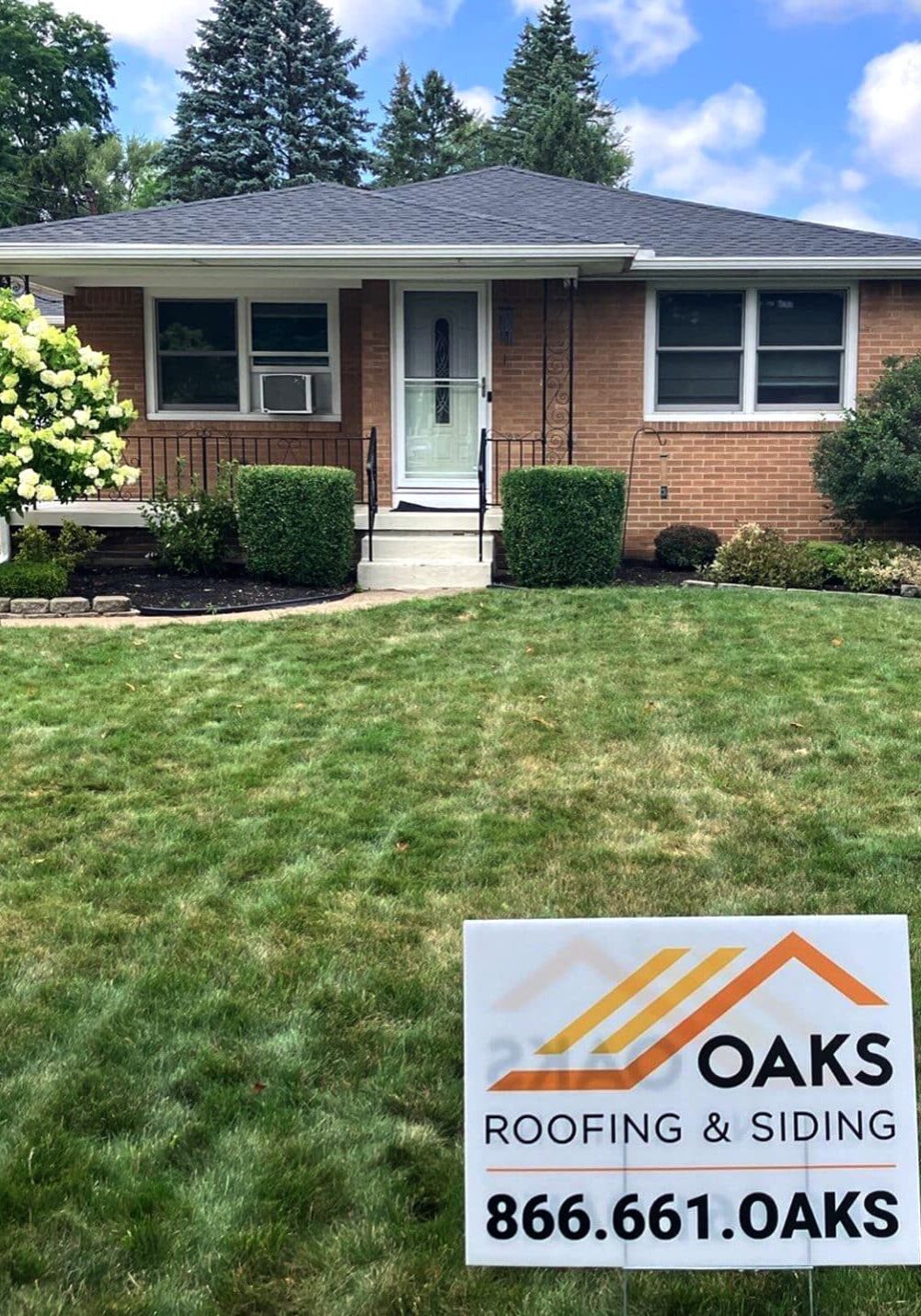 Residential roofing services by Oaks Roofing & Siding. Professional roofing solutions.